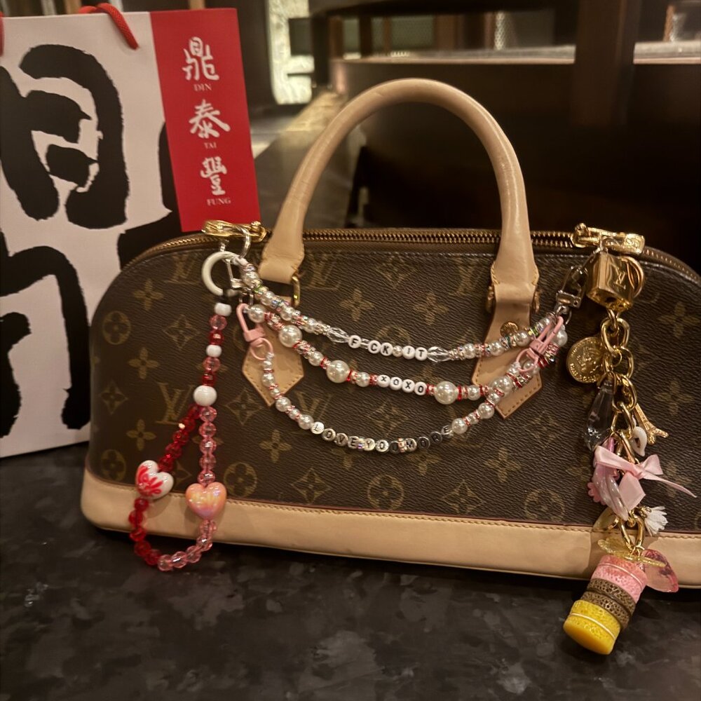 Paris Inspired Bag Charm/Keychain - Picture 1 of 9